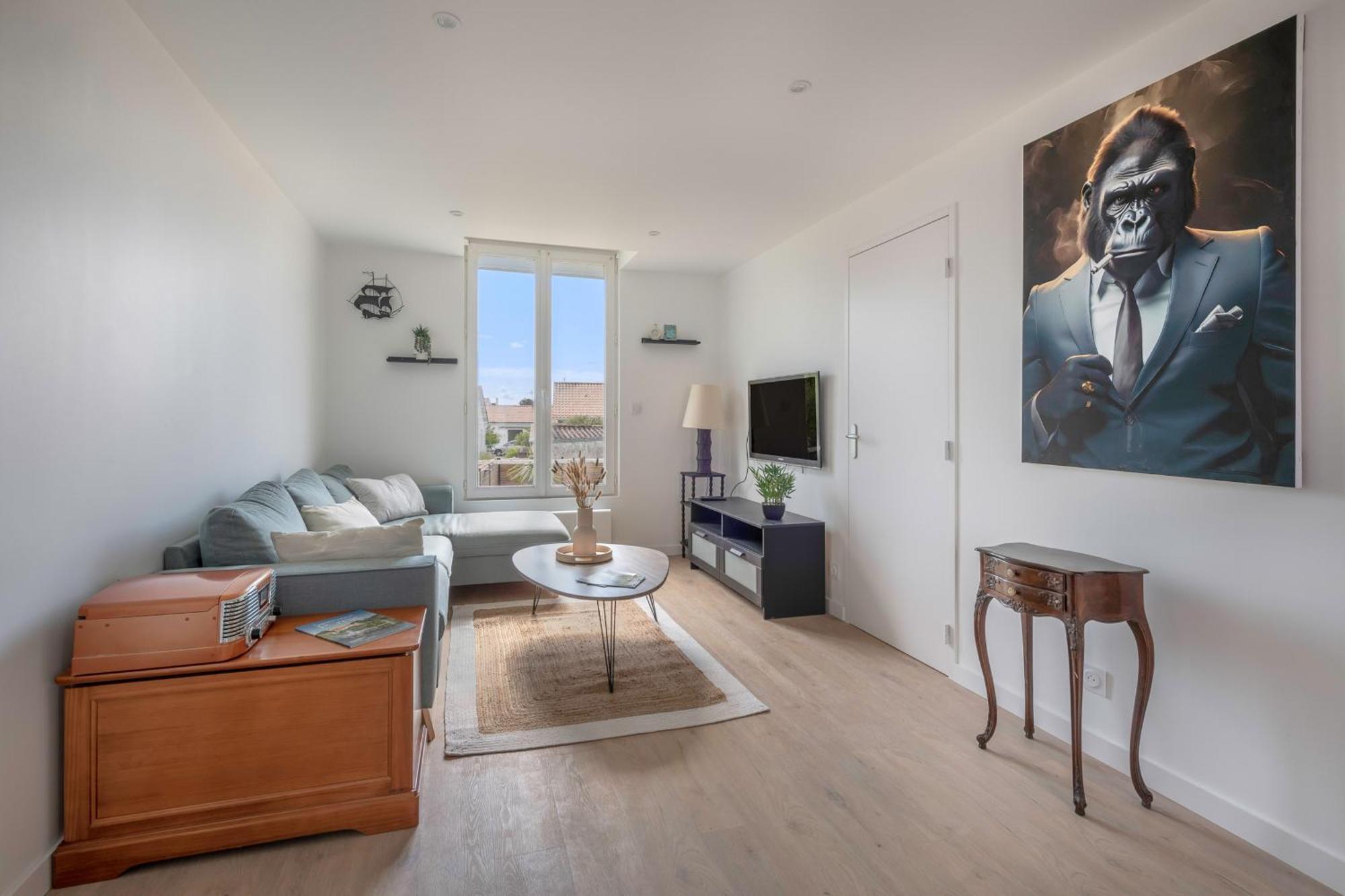 Maison Familiale A 400M De La Mer Pour 8, 포르닉 외부 사진