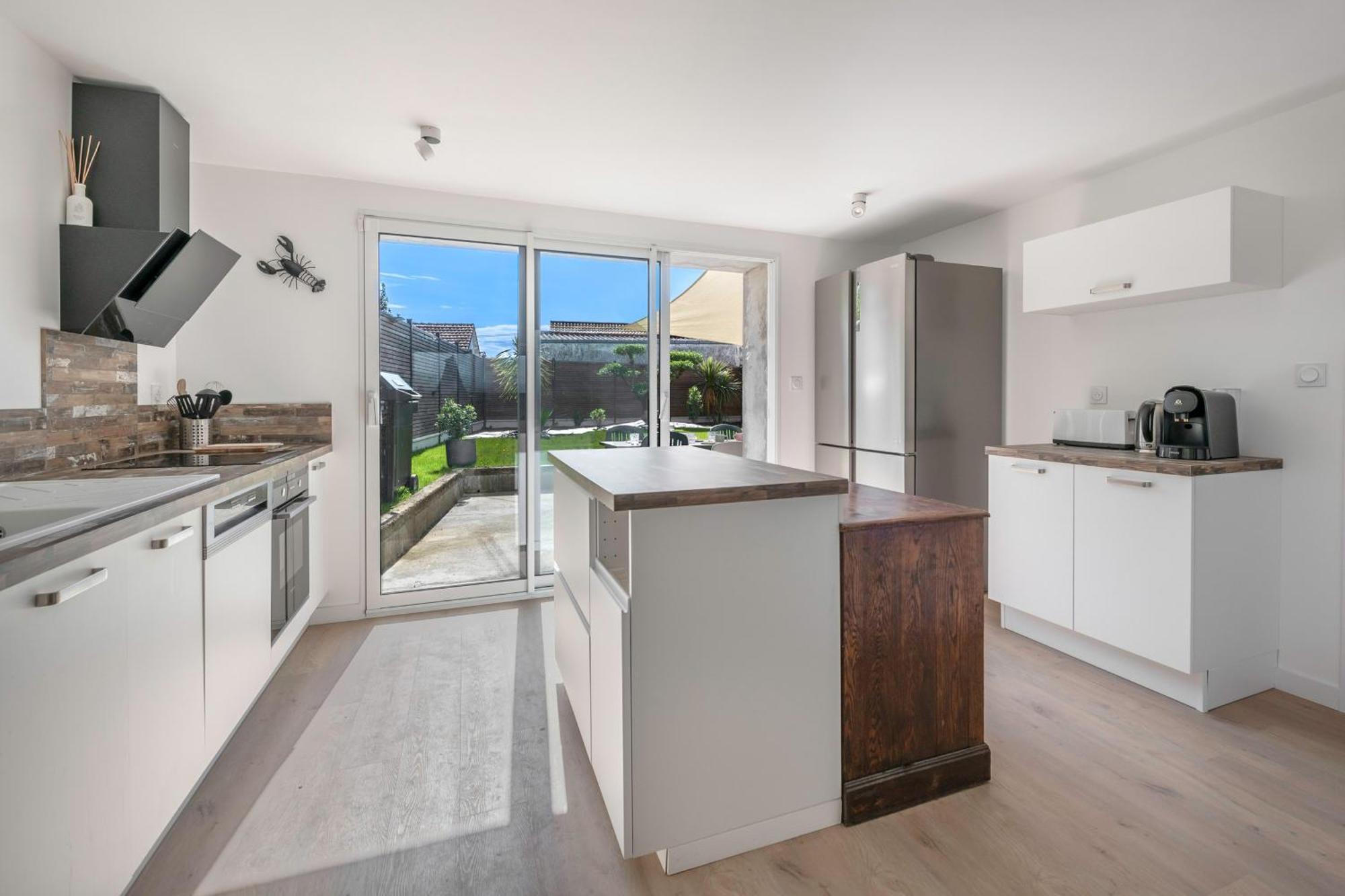 Maison Familiale A 400M De La Mer Pour 8, 포르닉 외부 사진