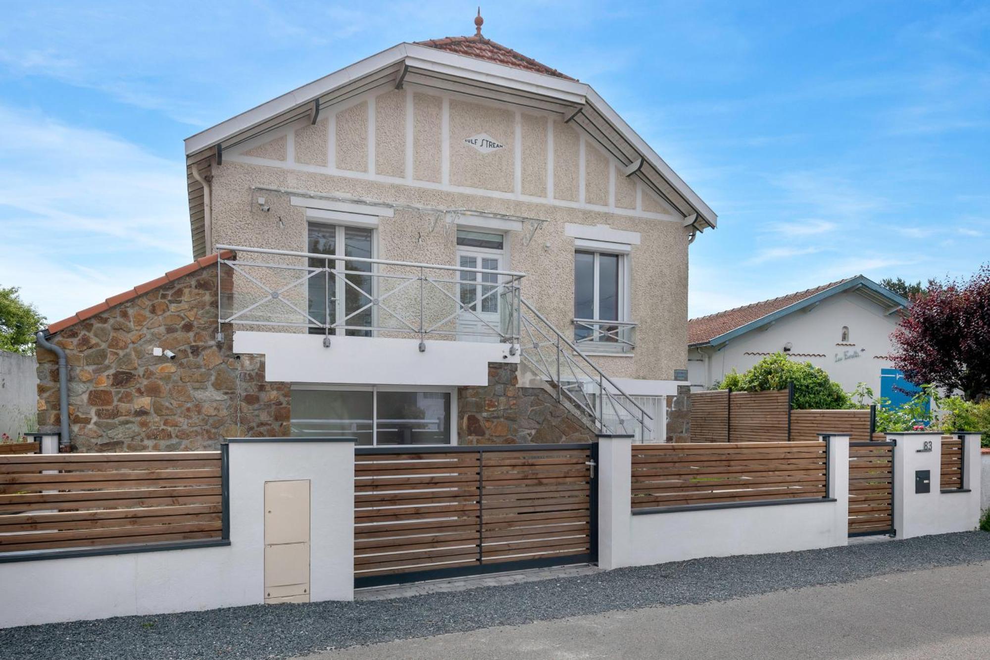 Maison Familiale A 400M De La Mer Pour 8, 포르닉 외부 사진