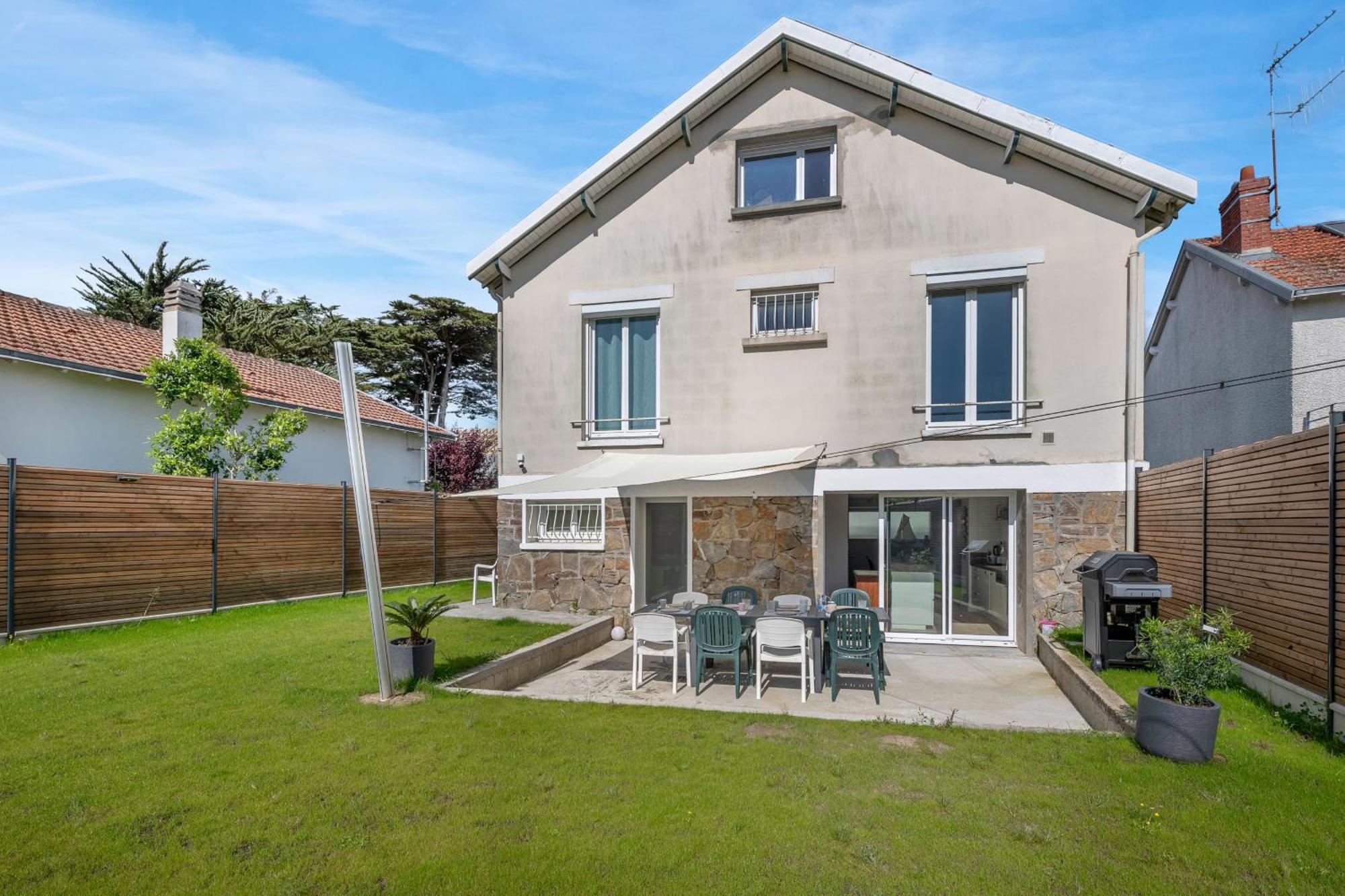 Maison Familiale A 400M De La Mer Pour 8, 포르닉 외부 사진